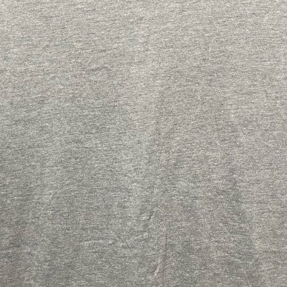 plain blank grey Hanes comfort fit short sleeve crewneck casual work T-shirt tee - Picture 2 of 4